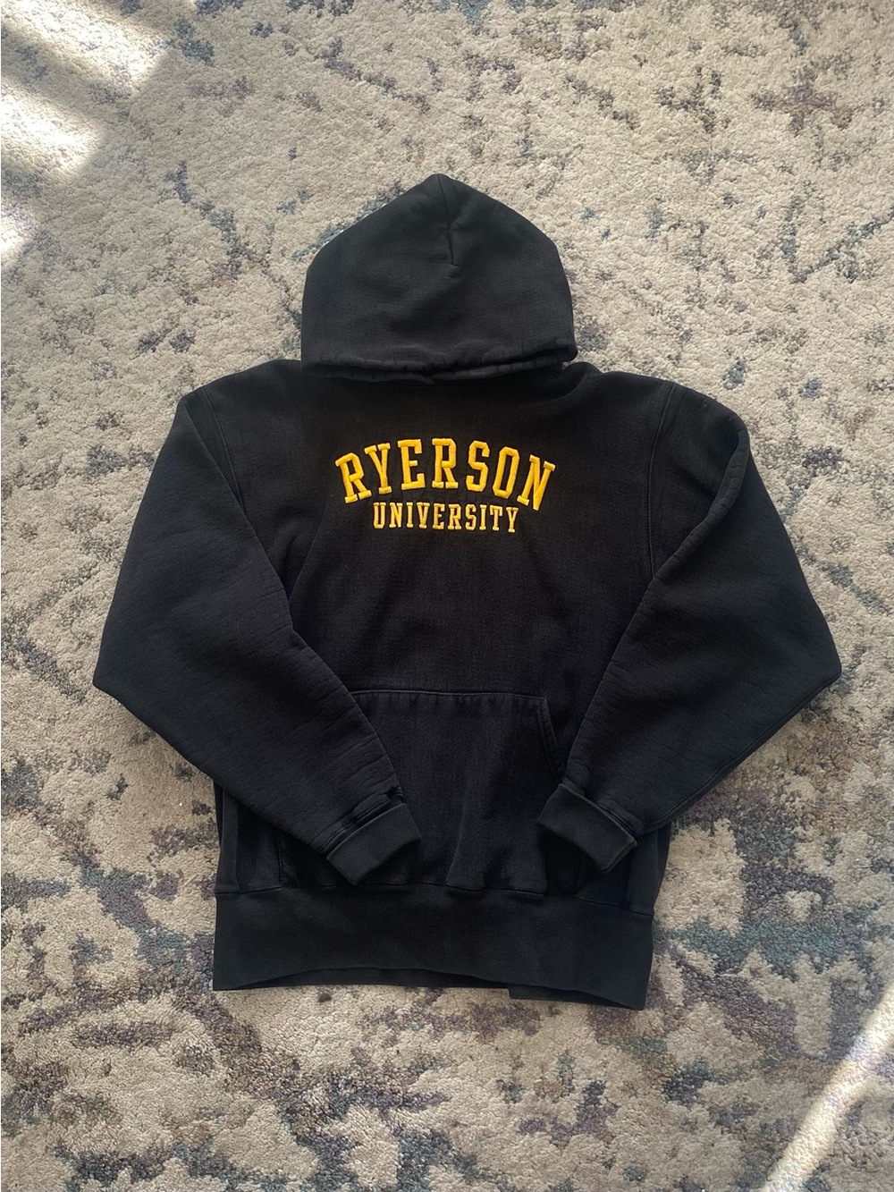 3/$25 Black Ryerson University Hoodie